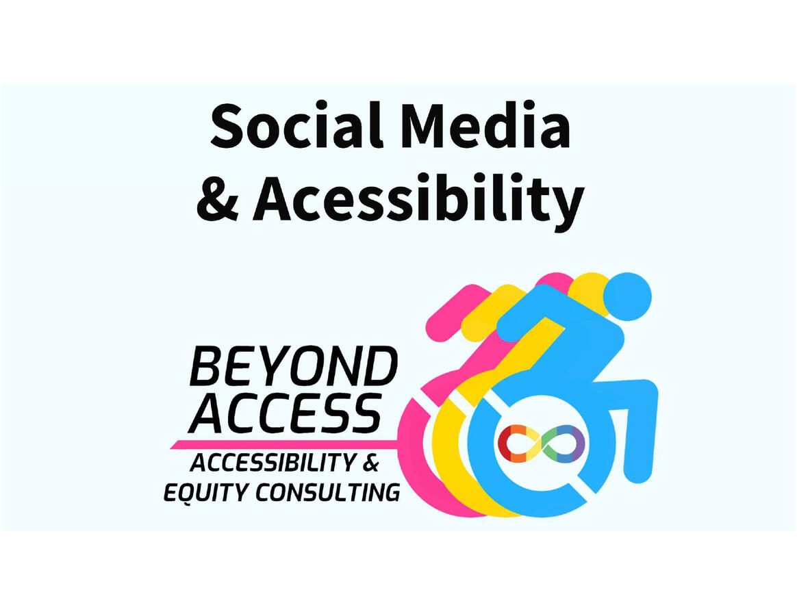 ACCESSIBLE SOCIAL MEDIA FOR ARTISTS - PRIDE NOT PREJUDICE WORKSHOP WRITER AND FACILITATOR